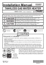 Noritz ProTough BNR98-DVC-LP Installation Manual preview