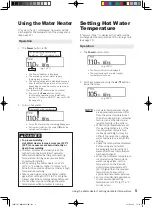 Preview for 5 page of Noritz RC-9018M User Manual