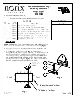 norix ATN-RR01K Assembly Instructions предпросмотр