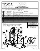 norix Oasis Classroom Table Assembly Instructions предпросмотр