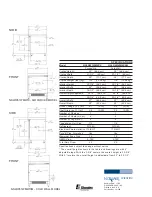 Preview for 2 page of Norlake NSLR051WMW/0 Specifications