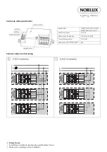 Preview for 2 page of NORLUX Ultranik UC01 Installation Manual