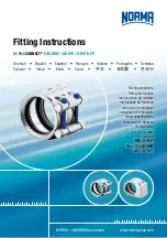 Preview for 1 page of Norma NORMACONNECT FGR GRIP Fitting Instructions Manual