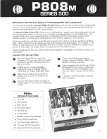 Preview for 2 page of Norman P808M Portrait Pac Instruction Manual