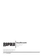 Preview for 24 page of NORMARC Rapala CRUZER M1 Operator'S Manual