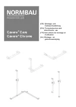 Preview for 1 page of NORMBAU Cavere Care Fixing Instructions And Directions For Use