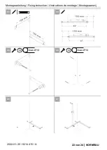 Preview for 22 page of NORMBAU Cavere Care Fixing Instructions And Directions For Use