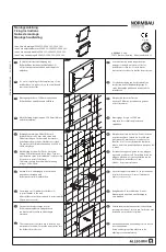 NORMBAU Inox Care 2956 110 Fixing Instructions предпросмотр