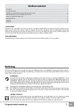 Preview for 3 page of Normfest BMK720W Original Instructions Manual