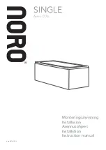 Предварительный просмотр 1 страницы Noro SINGLE 0176 Instruction Manual