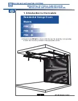 Preview for 3 page of Norpa PRN-120 Installation, Use & Maintenance Manual