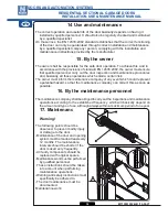 Preview for 35 page of Norpa PRN-120 Installation, Use & Maintenance Manual