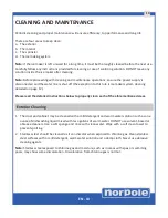 Preview for 10 page of NORPOLE EWCIM350S User Manual