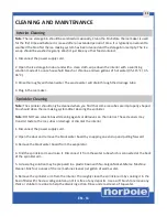 Preview for 11 page of NORPOLE EWCIM350S User Manual