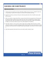 Preview for 13 page of NORPOLE EWCIM350S User Manual