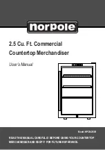 Preview for 1 page of NORPOLE NPCM25SB User Manual