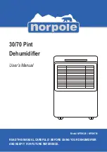 NORPOLE NPDH301 User Manual preview