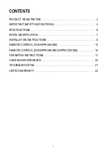 Предварительный просмотр 3 страницы NORPOLE NPPAC10KWM User Manual