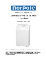 Preview for 20 page of NORPOLE NPPAC8KW User Manual