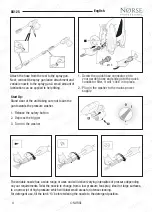 Preview for 4 page of NORSE PROFESSIONAL SK125 Operation Manual