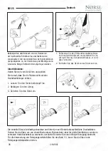 Preview for 36 page of NORSE PROFESSIONAL SK125 Operation Manual