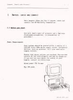 Preview for 11 page of Norsk Data BUTTERFLY TEAMSTATION Installation Manual