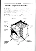 Preview for 7 page of Norsk Data ND-110 COMPACT Operator'S Manual