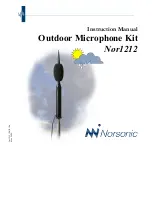 Norsonic Nor1212 Instruction Manual preview