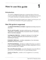 Preview for 3 page of Norstar StarTalk Mini Reference Manual