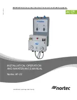 Preview for 1 page of Nortec AF22 Installation, Operation And Maintanance Manual