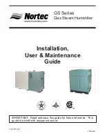 Nortec GS 100 Installation, User & Maintenance Manual preview