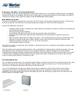 Preview for 1 page of Nortec MHB Owner'S Manual