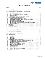 Предварительный просмотр 3 страницы Nortec NHRS Engineering Manual