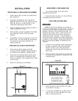 Предварительный просмотр 4 страницы Nortec RESDELUX Installation And Operation Manual