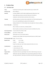 Preview for 5 page of Nortech 307FT0101 User Manual