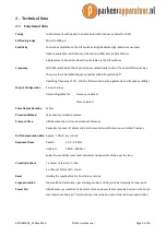 Preview for 5 page of Nortech 307FT0201 User Manual