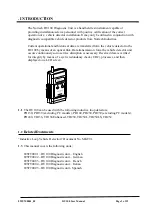 Предварительный просмотр 3 страницы Nortech DU 100 User Manual