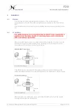 Предварительный просмотр 9 страницы Nortech F20 User Manual