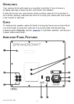 Предварительный просмотр 4 страницы Nortek Control SpeakerCraft HRSi Installation Manual