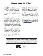 Preview for 4 page of Nortek Security & Control MIGHTY MULE MM272 Installation Manual