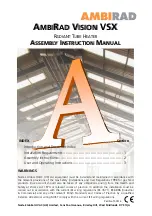 Nortek Ambirad Vision VSX Assembly & Instruction Manual preview