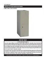 Nortek B6BM Series Installation Instructions Manual предпросмотр