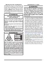 Preview for 3 page of Nortek B6BM Series Installation Instructions Manual