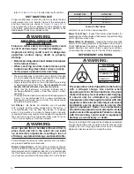 Preview for 14 page of Nortek B6BM Series Installation Instructions Manual