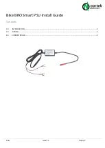 Nortek Bike Bro Smart PSU Install Manual preview