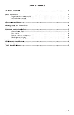 Preview for 3 page of Nortek C6B-T Installation Instructions Manual