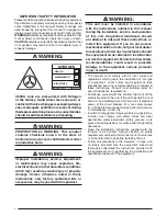 Preview for 2 page of Nortek C84DA Series Installation Instructions Manual