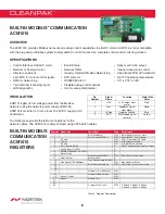 Preview for 8 page of Nortek CLEANPAK CPFFU-DC-EB Installation & Operation Manual