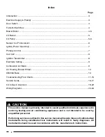 Preview for 2 page of Nortek CMF PG Series Service Manual