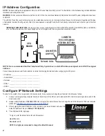 Preview for 2 page of Nortek EP-402 Quick Start Manual